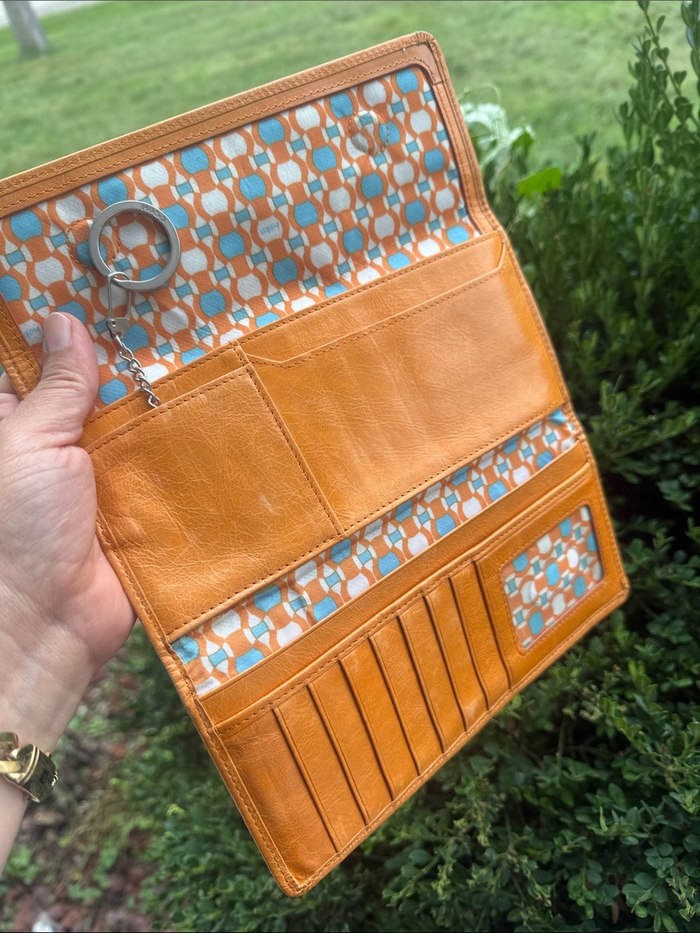 Orange 🍊 Hobo International Wallet